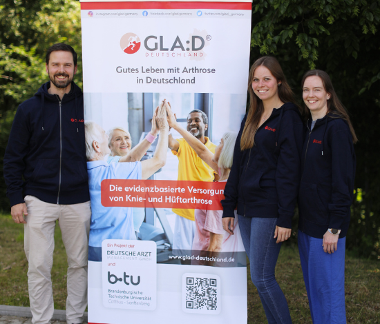 GLA:D® Team unterstützt Menschen mit Arthrose durch gezielte Bewegung und Aufklärung